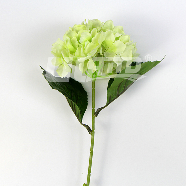 綠色仿真絹布花